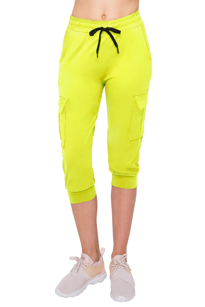 Women's Cargo Capri Joggers