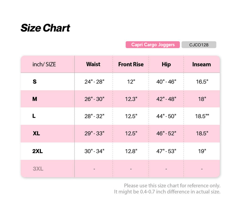 Women's Cargo Capri Joggers