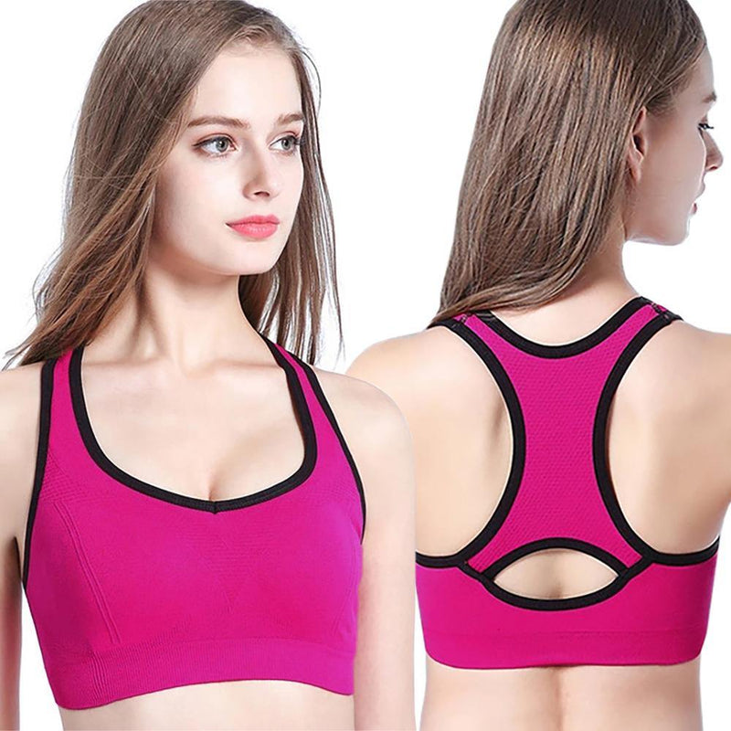 ALWAYS Women Racerback Sports Bra - High Impact Workout Yoga Gym - ALWAYS®