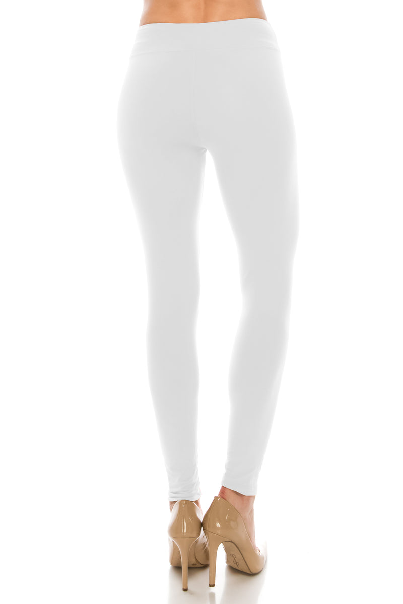 Women's High Waist Leggings - Premium Buttery Soft Yoga Leggings - Solid Colors