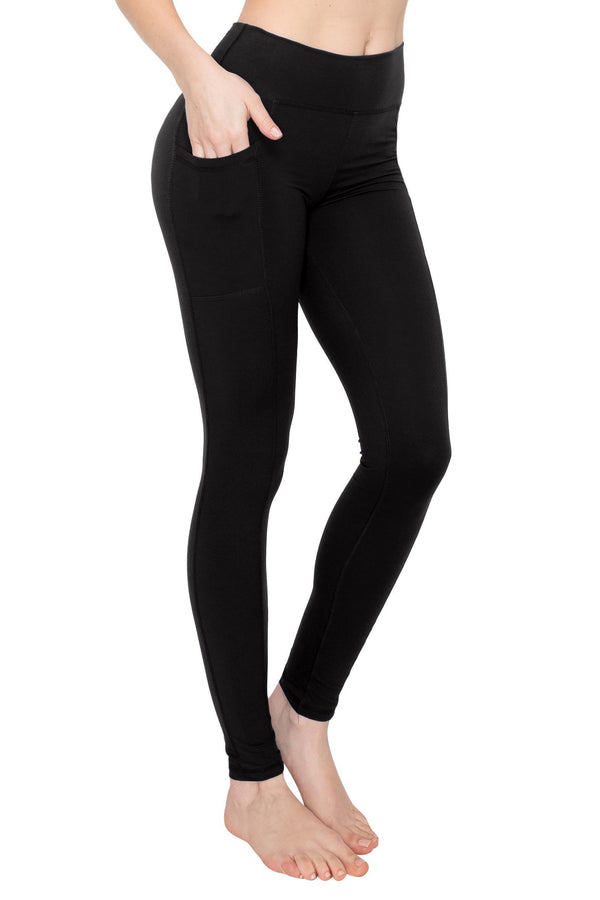 1 Brown Leggings One Size Seamless Fleece Yoga Pants Stretchy Women Co —  AllTopBargains