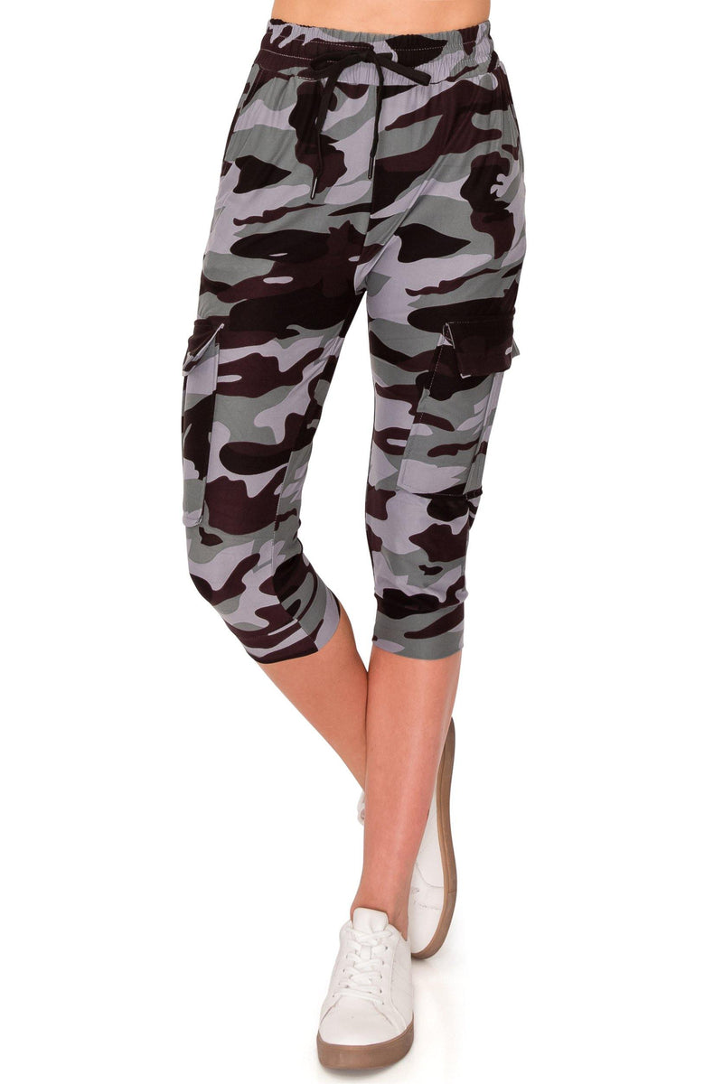 Print Design Capri Cargo Joggers - ALWAYS®