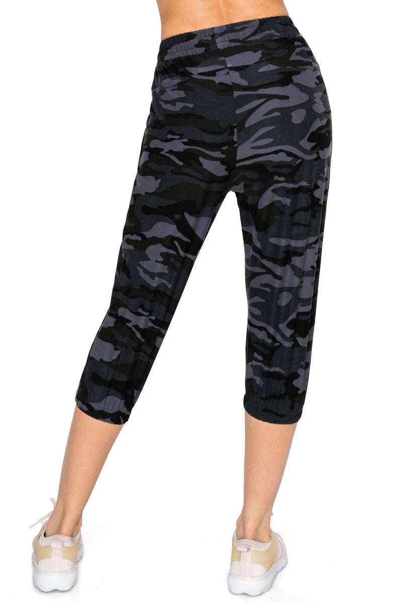 Capri Jogger Track Pants - Soft Stretch Zipper Sweatpants - ALWAYS®
