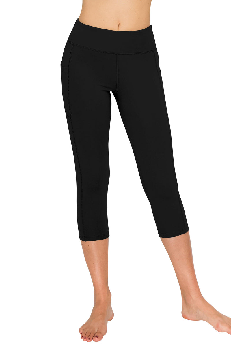 Capri Yoga Leggings - High Waist Tummy Control Workout Activewear Pockets Leggings - ALWAYS®