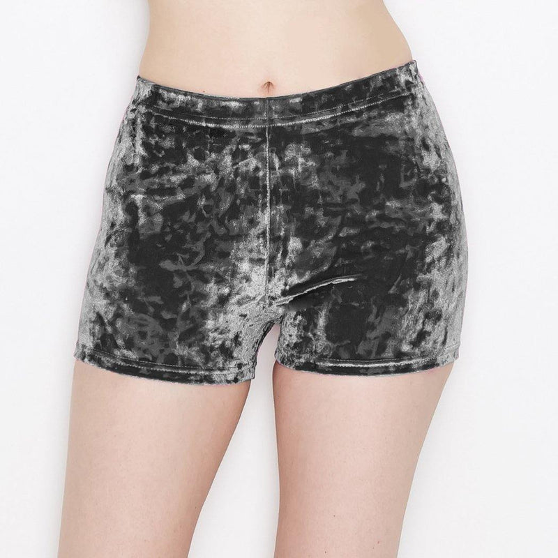 ALWAYS Women’s Crushed Velvet Shorts – Buttery Soft Comfortable Sexy Boy Short Pants - ALWAYS®