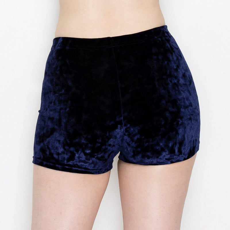 ALWAYS Women’s Crushed Velvet Shorts – Buttery Soft Comfortable Sexy Boy Short Pants - ALWAYS®