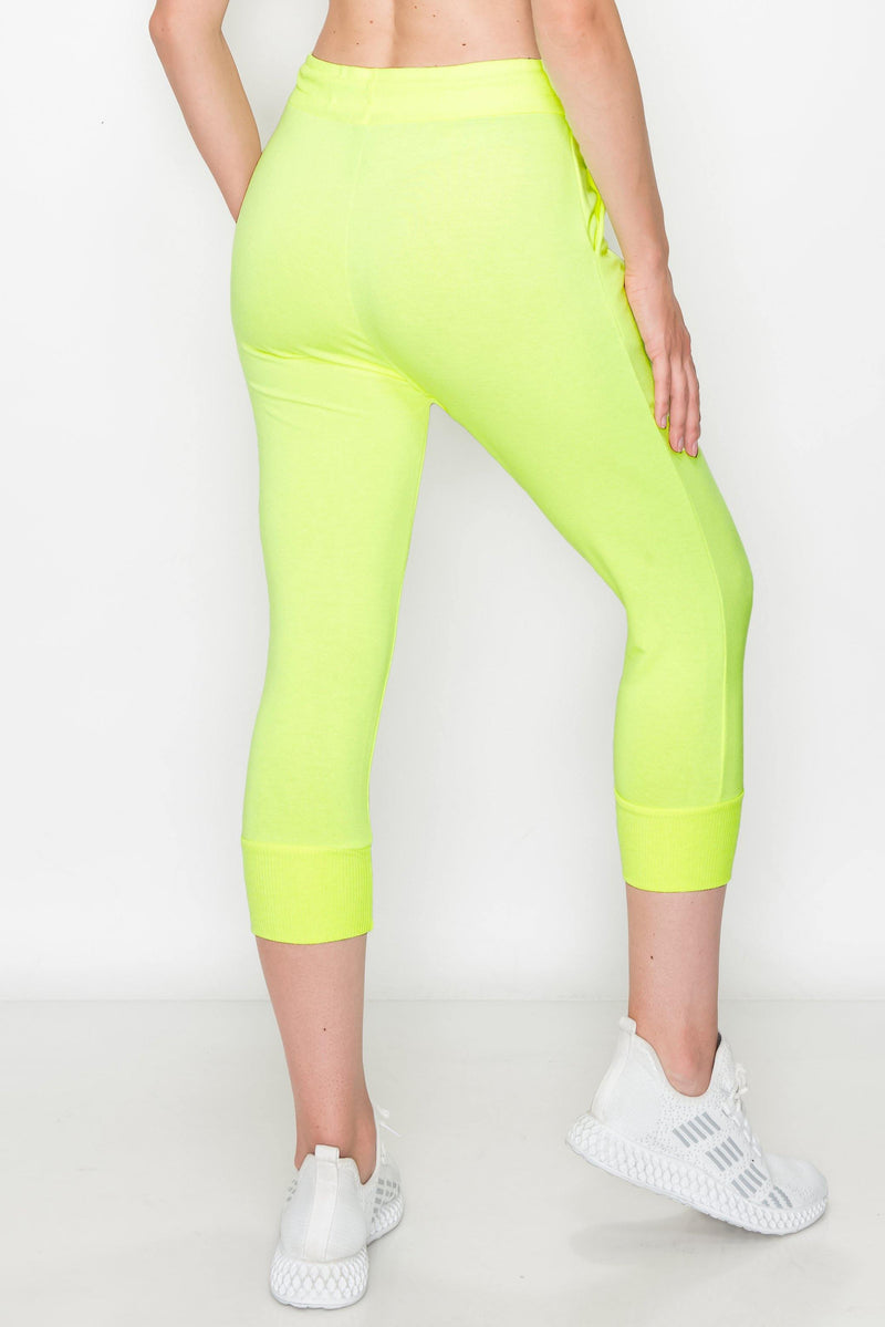 ALWAYS Women's Capri Jogger Pants - Premium Soft Lightweight Solid Soft Stretch Pockets Sweatpants - ALWAYS®