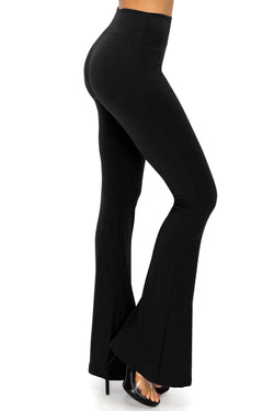 Fit and Flare Palazzo - Wide Leg Boot Cut Bell Bottom Pants - ALWAYS®