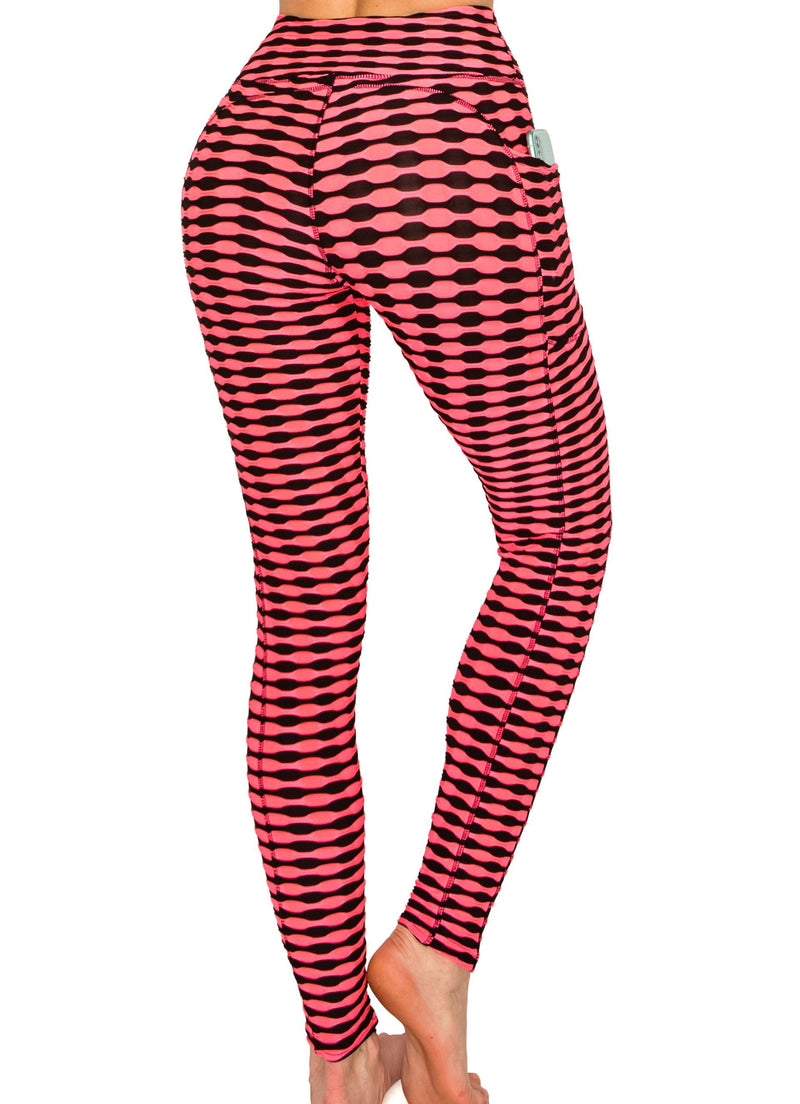 Textured 3D Booty Yoga Pants - High Waist Compression Slimming Butt Li –  ALWAYS®