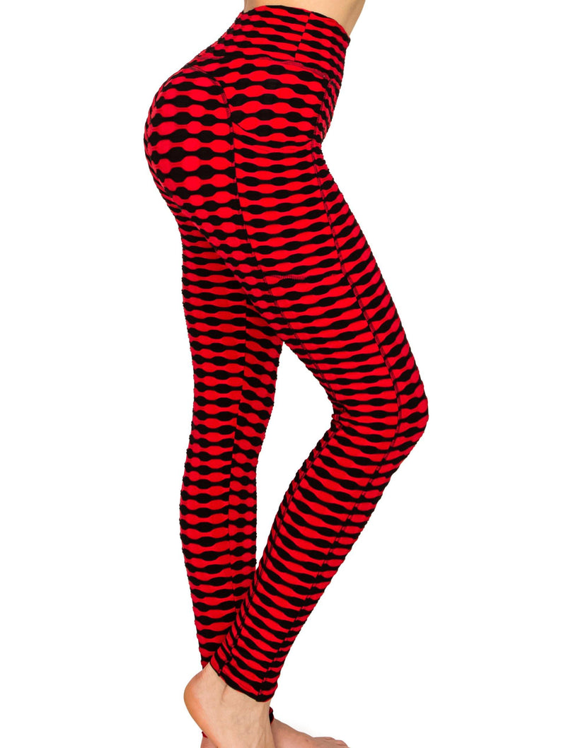 Textured 3D Booty Yoga Pants - High Waist Compression Slimming Butt Li –  ALWAYS®
