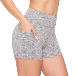 3" Bike Shorts with Pockets - Yoga Pants Material with Stitching - ALWAYS®