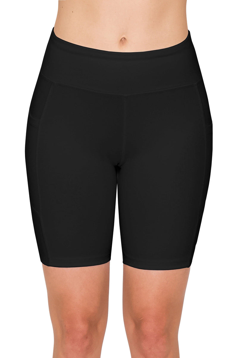 7" Bike Shorts with Pockets - Yoga Pants Material with Stitching - ALWAYS®
