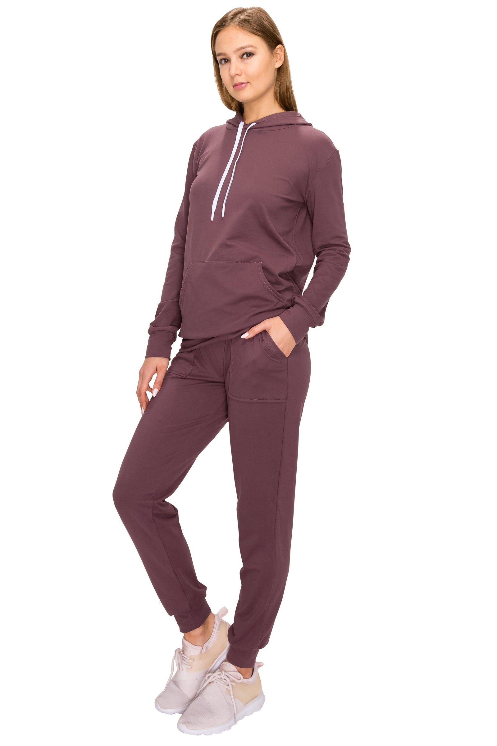 トップス Alwayth for wake sweat set up size XL 2 Piece Fleece Hoodie and Pants Set - Soft Pullover Sweatshirt and
