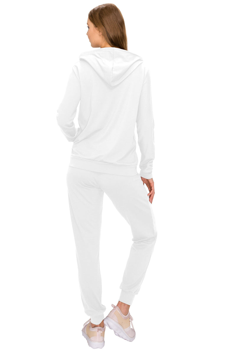 2 Piece Fleece Hoodie and Pants Set - Soft Zip-Up Sweatshirt and Sweatpants Tracksuit - ALWAYS®