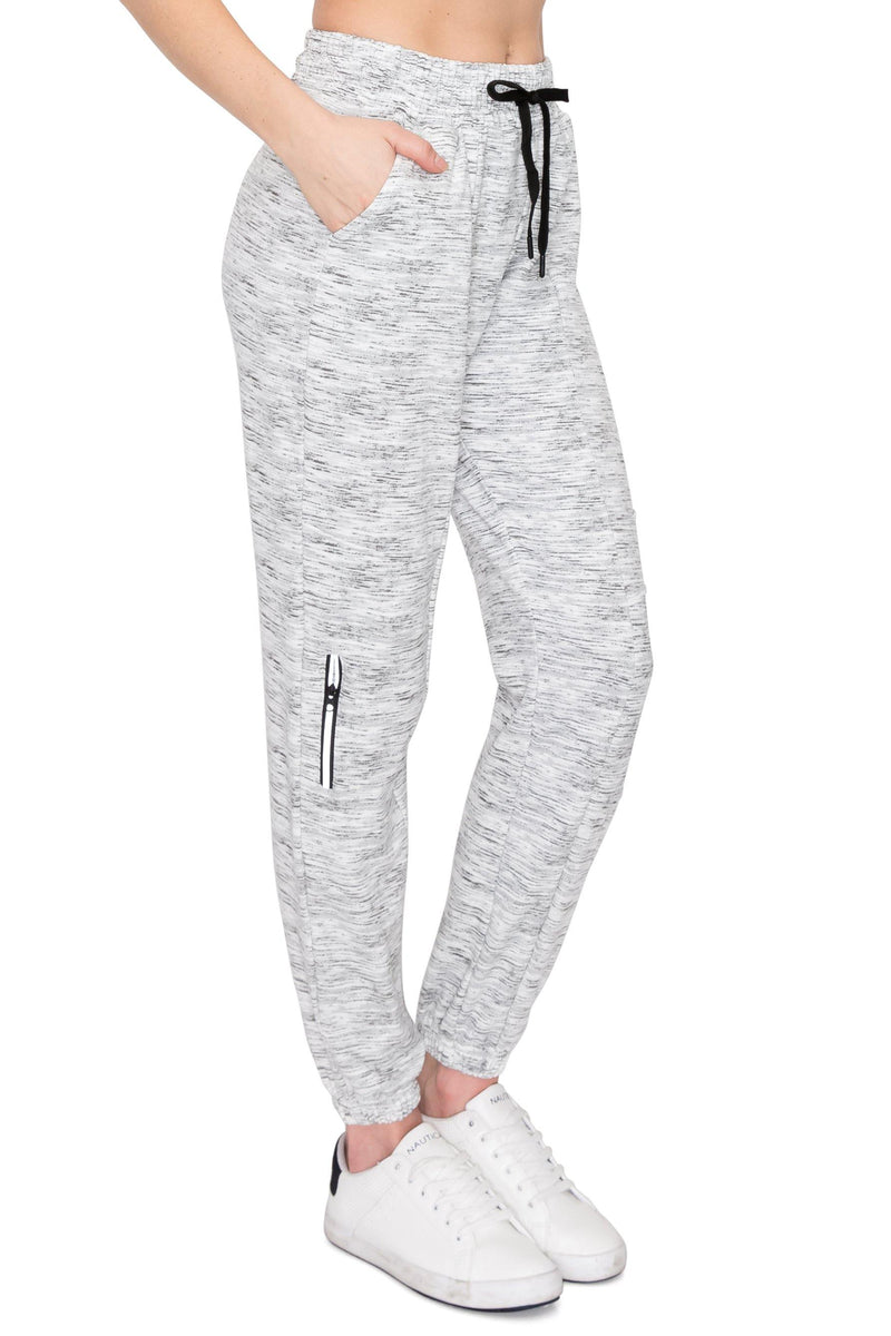 Fleece Jogger Track Pants - Soft Winter Stretch Zipper Sweatpants - ALWAYS®