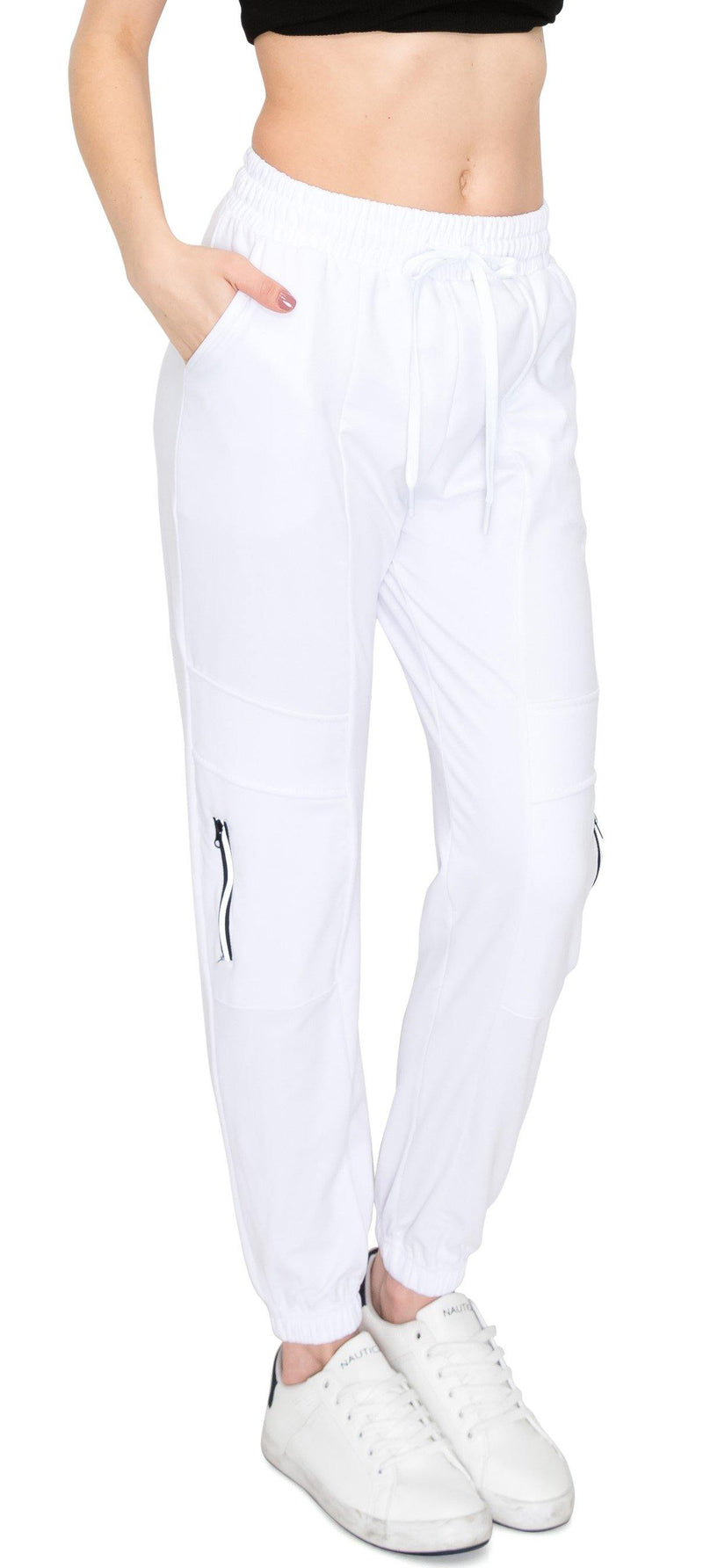 Fleece Jogger Track Pants - Soft Winter Stretch Zipper Sweatpants - ALWAYS®