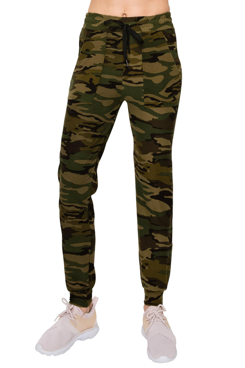 Print Design Jogger Pants - Super Skinny Fit Lightweight Premium Soft Stretch Drawstrings Pockets Jogger - ALWAYS®