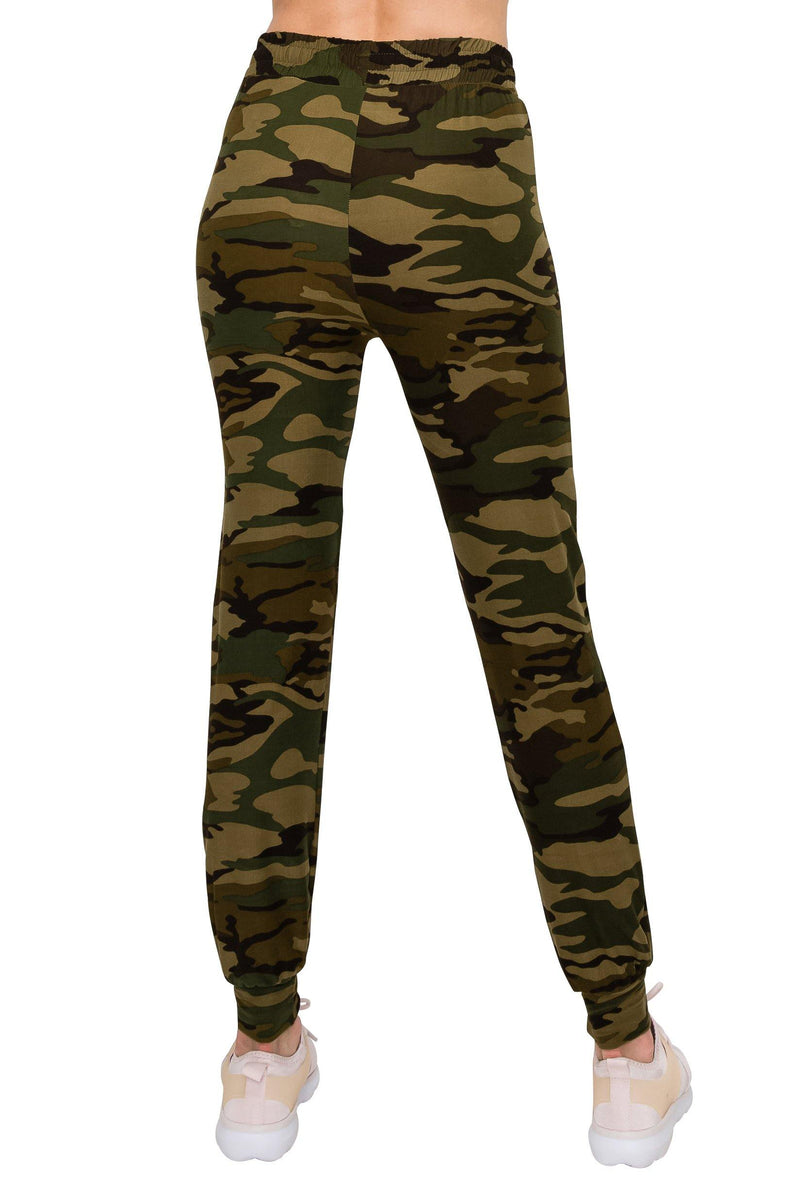 Print Design Jogger Pants - Super Skinny Fit Lightweight Premium Soft Stretch Drawstrings Pockets Jogger - ALWAYS®