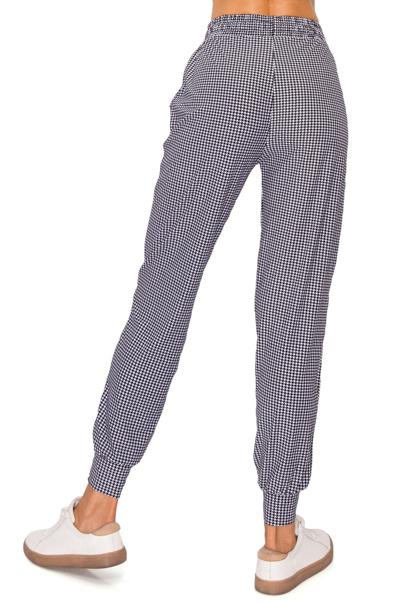 Print Design Jogger Pants - Super Skinny Fit Lightweight Premium Soft Stretch Drawstrings Pockets Jogger - ALWAYS®