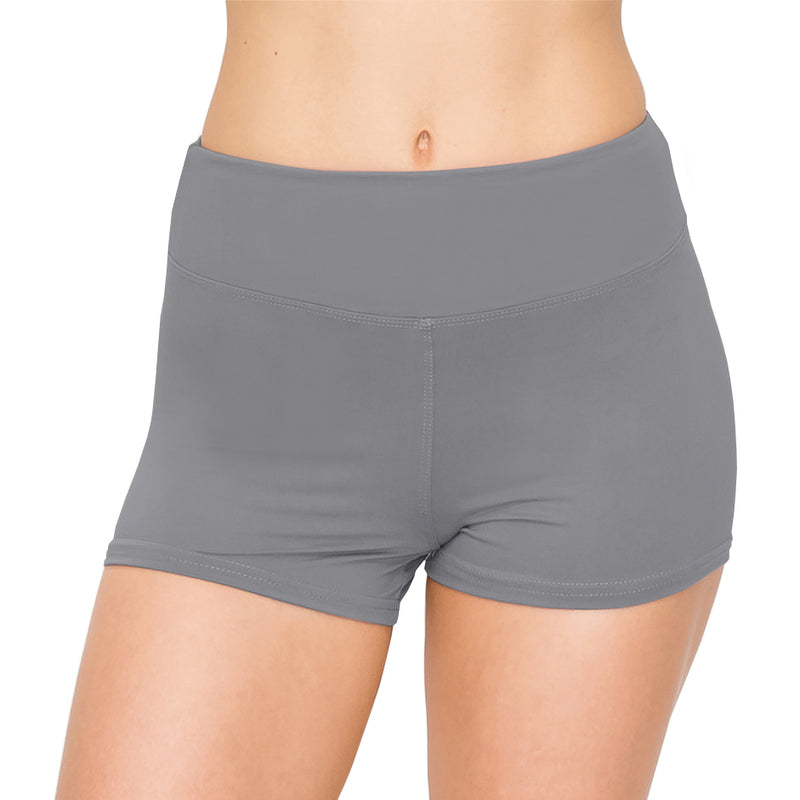 Workout Yoga Shorts - 3 Inch Waistband - Solid Colors *AMAZON BESTSELLER*