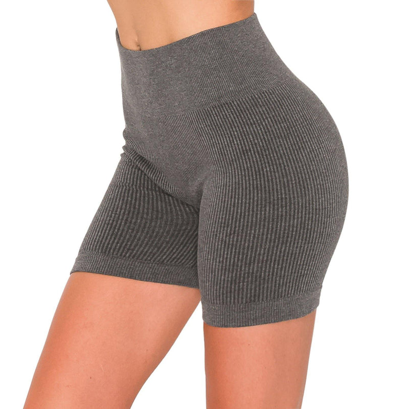 Seamless Yoga Shorts - High Waist Stretch Yoga/Biker Shorts - ALWAYS®