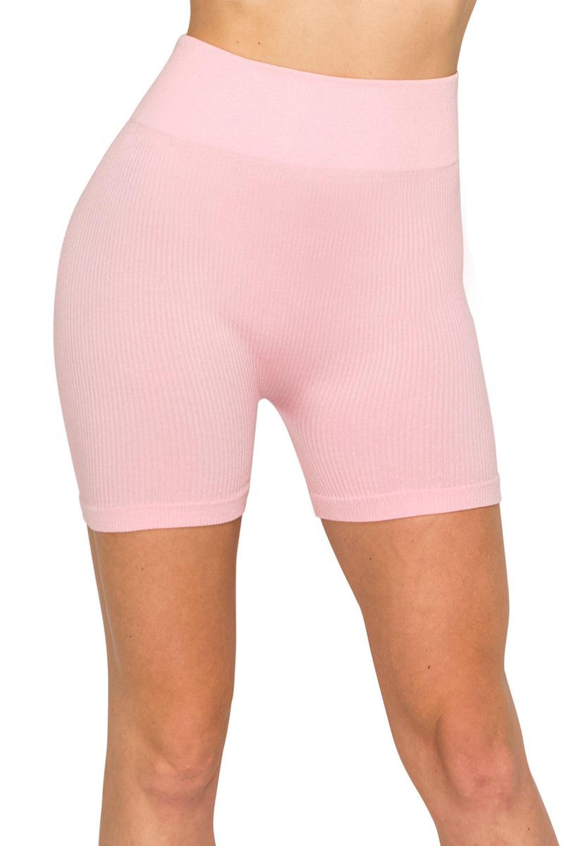 Seamless Yoga Shorts - High Waist Stretch Yoga/Biker Shorts - ALWAYS®