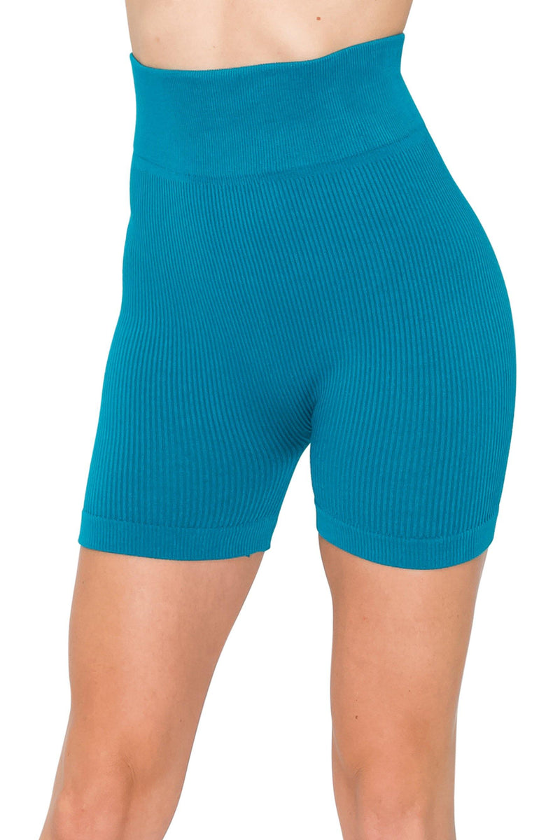 Seamless Yoga Shorts - High Waist Stretch Yoga/Biker Shorts - ALWAYS®