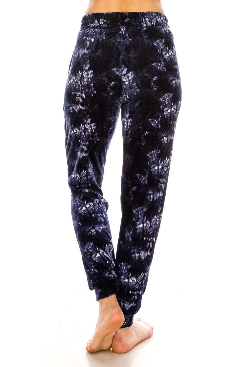 Print Design Velvet Jogger Pants - Warm Winter Sweatpant Joggers - ALWAYS®