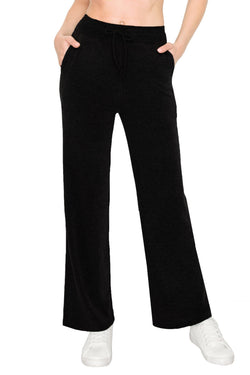 Women's French Terry Pants - Premium Soft Womens Casual Work Lounge Beach Pants - ALWAYS®